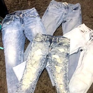 American Eagle and hollister Mens jeans whole sale